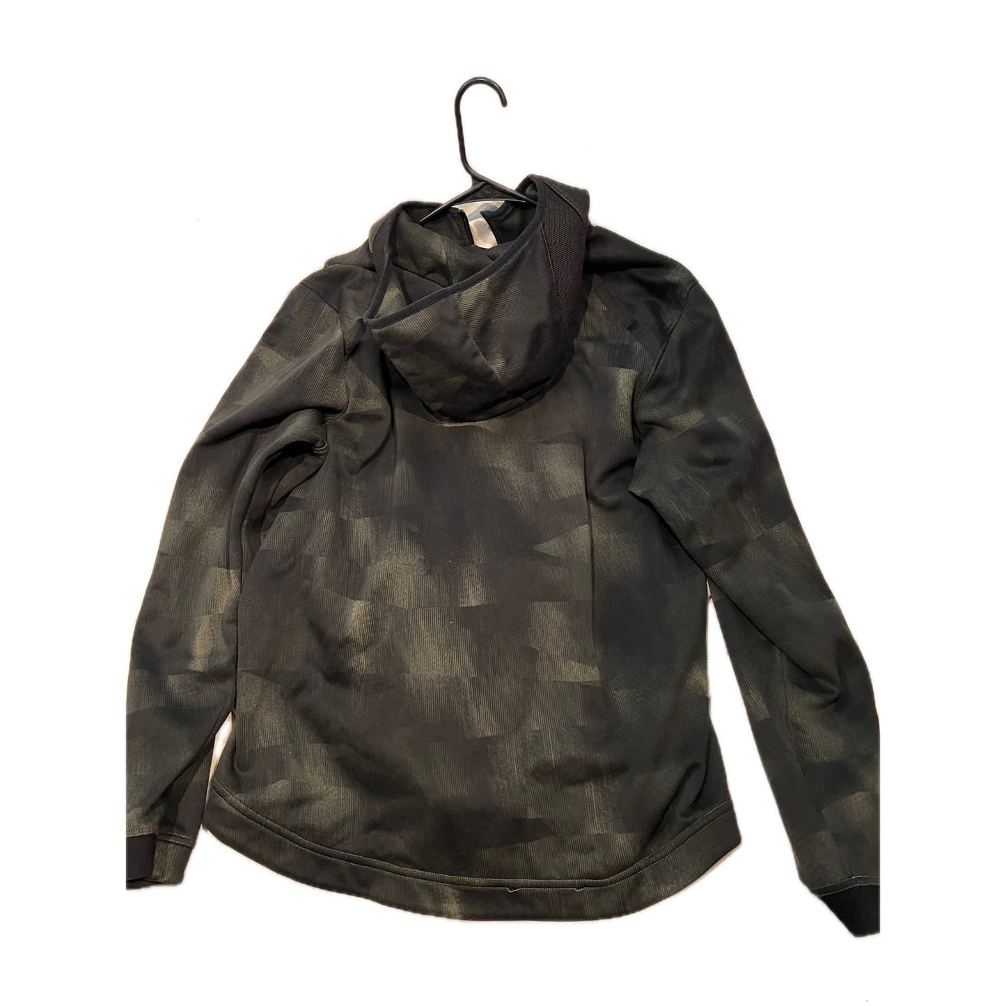 Nike Lebron Green Camo Full Zip Hoodie Mens Large