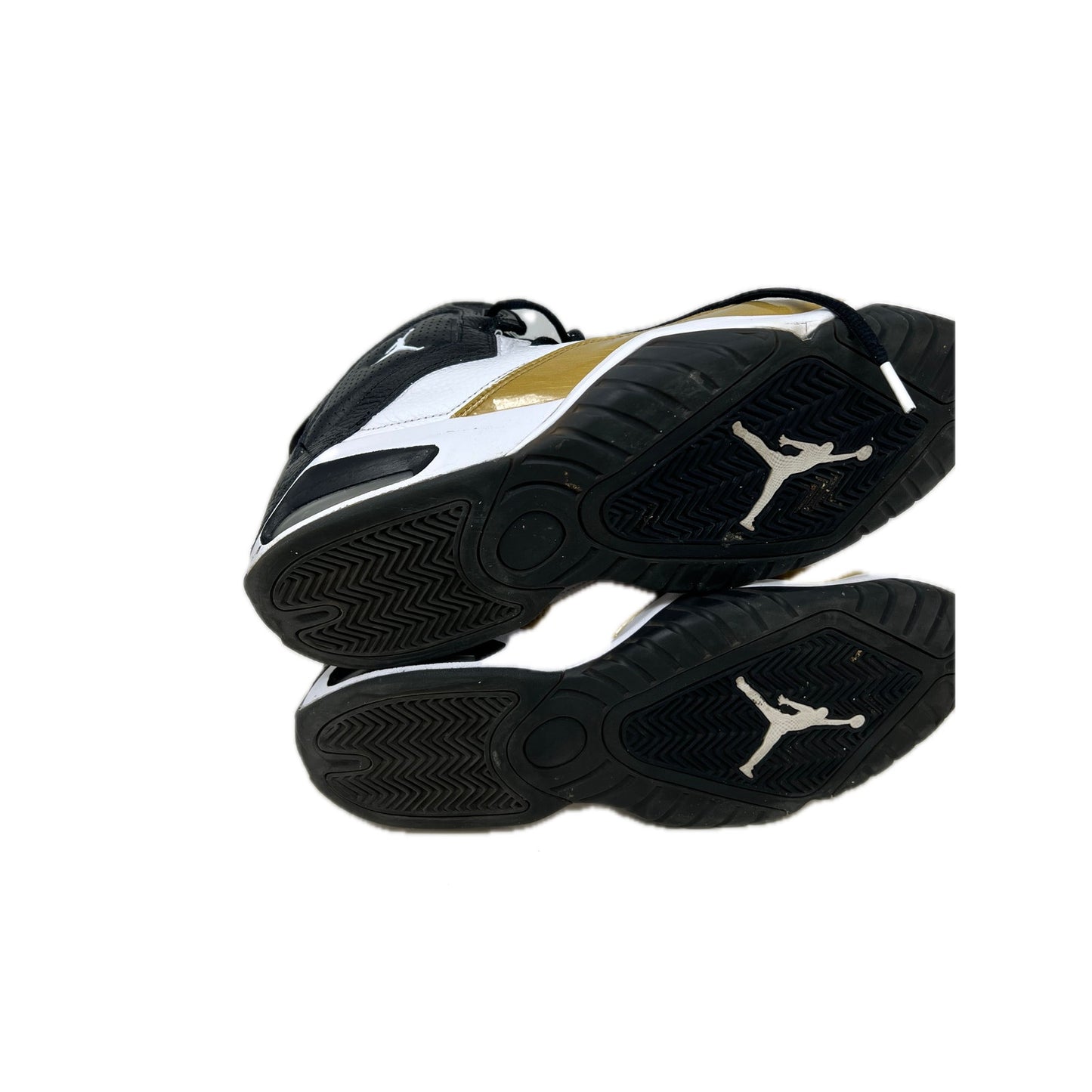 Nike Jordan B'Loyal 'White Black Gold' Sneakers Mens 12