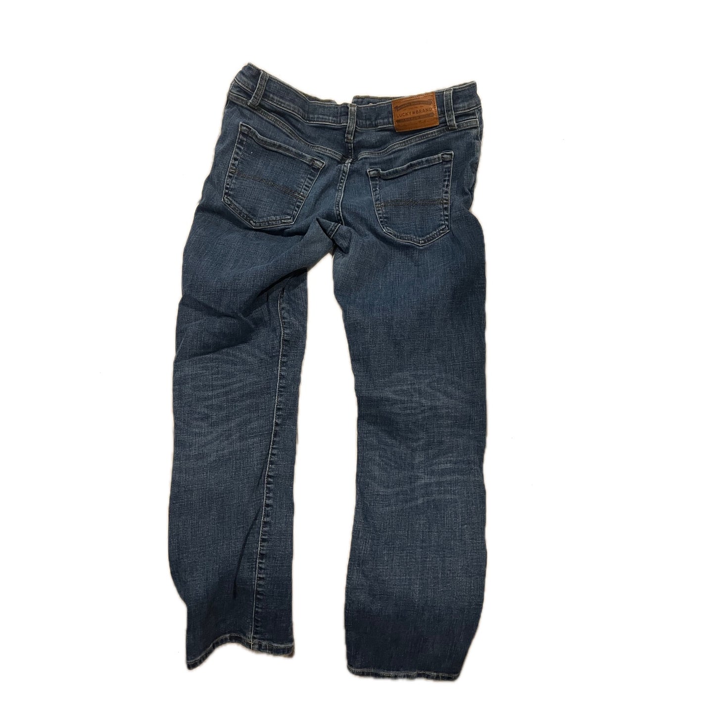 Lucky Brand 121 Slim Straight Blue Jeans Mens 33x32
