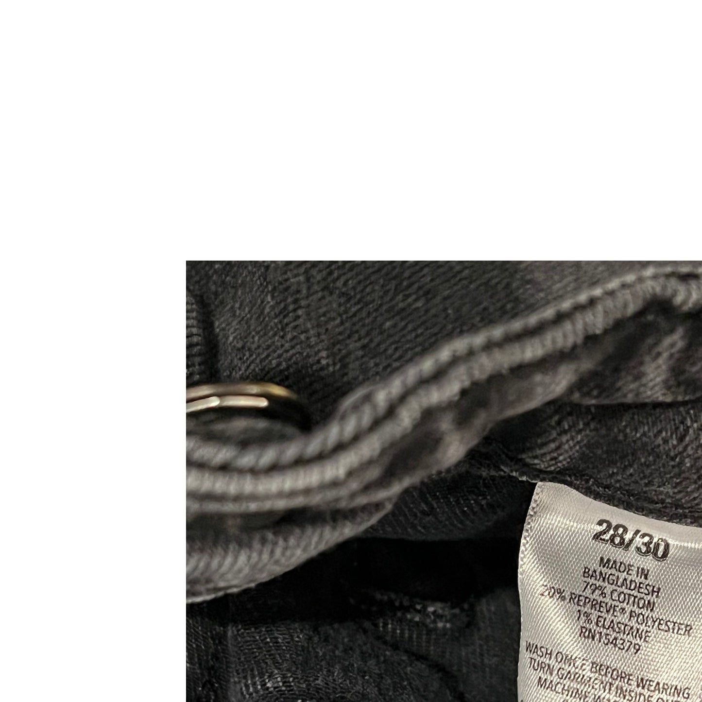 Aeropostale Skinny Black Jeans Mens 28x30