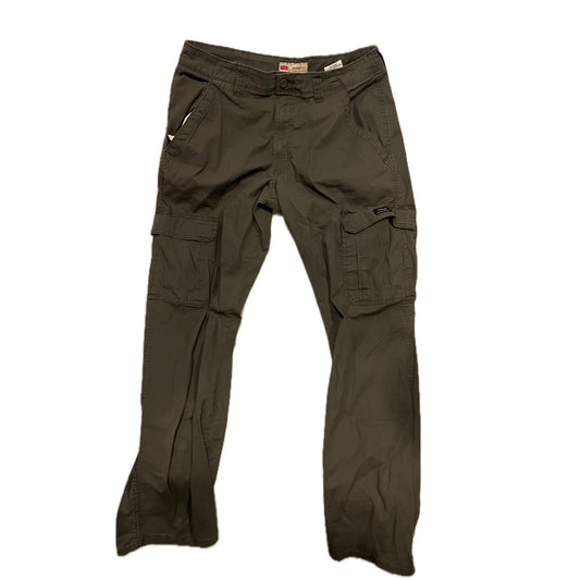 Wrangler Relaxed Fit Khaki Gray Camo Cargo Pants 32x32