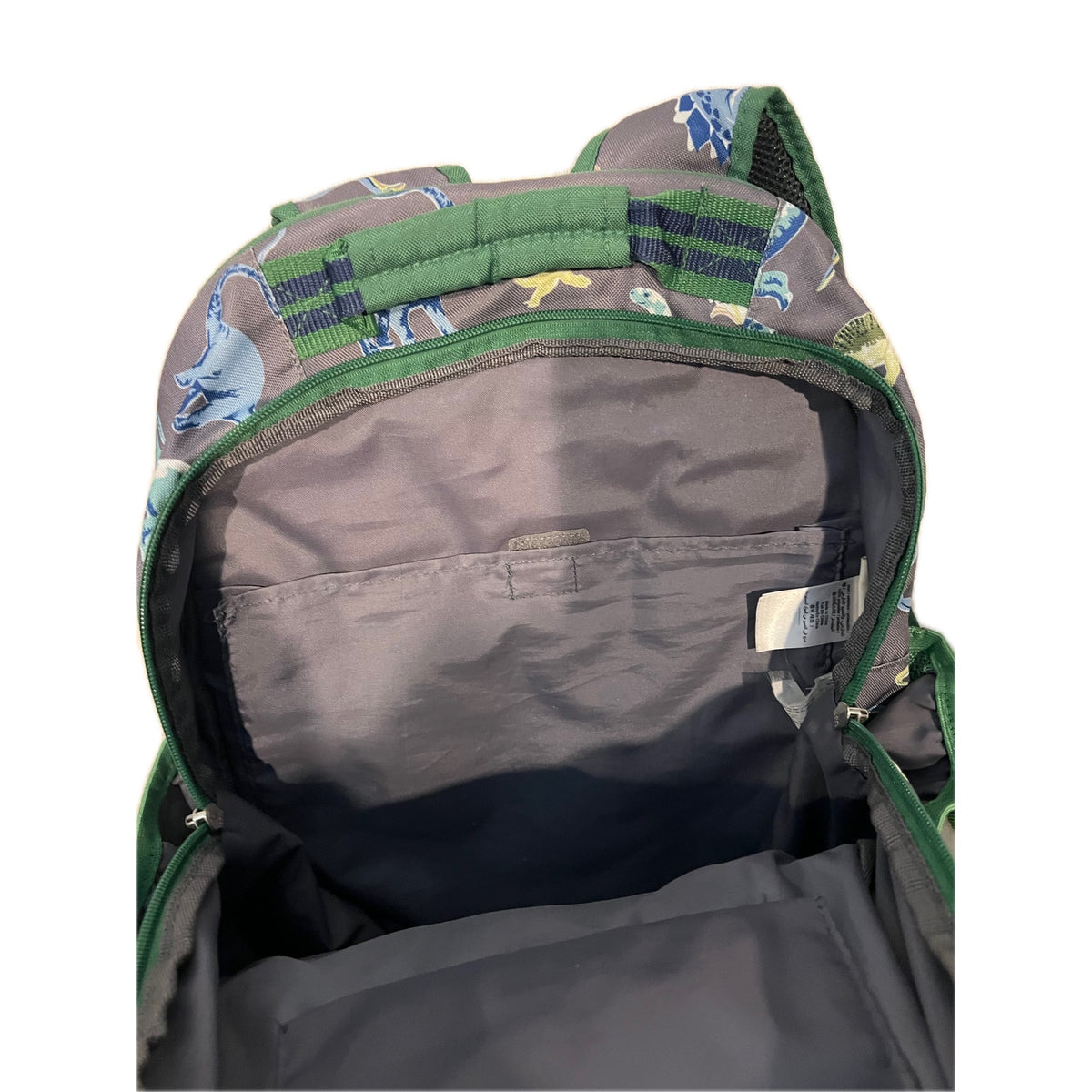 Pottery Barn Kids Boys’ Dinosaur Backpack Green/Navy