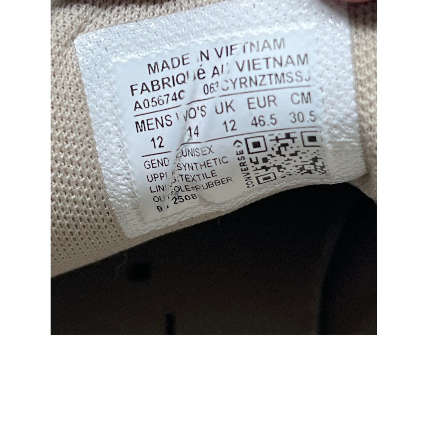 Converse Chuck Taylor All Star Malden Street montantes pour homme, taille 12