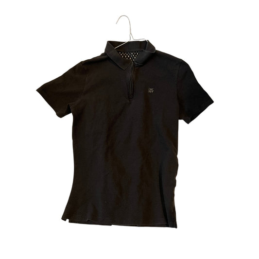 DKNY Black Golf Polo Shirt Mens M