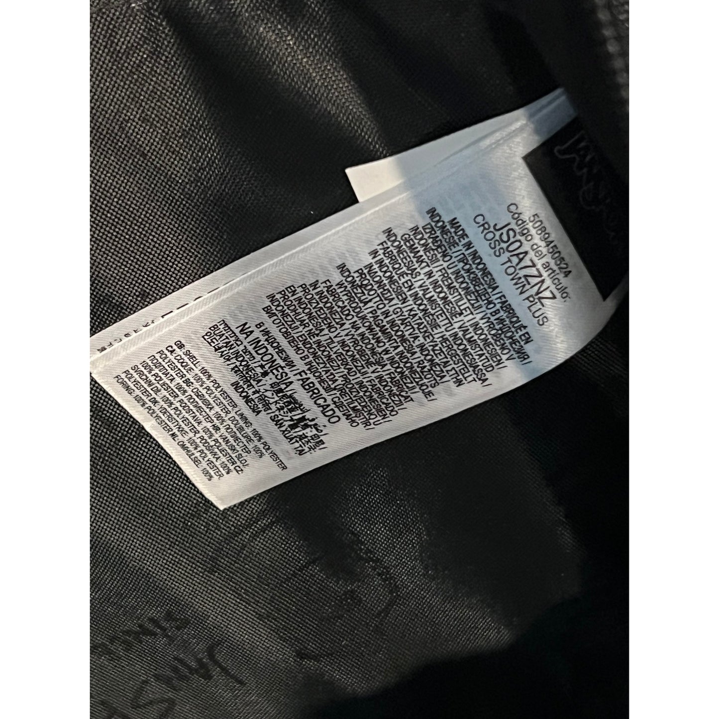 JanSport Crosstown Plus Black Daily Backpack