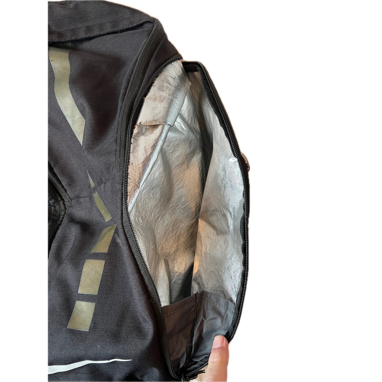 Nike Elite Gamebag Black Gold Backpack Old Version