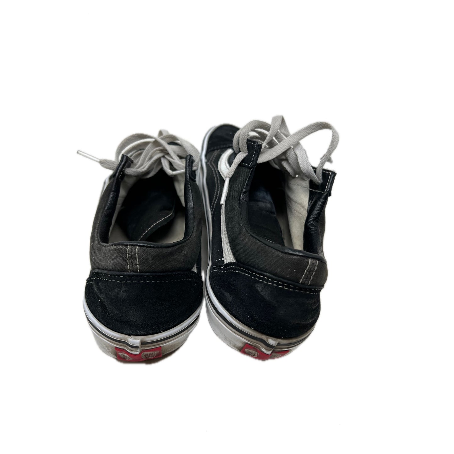 Vans Low Top Black Skate Shoes Mens 10