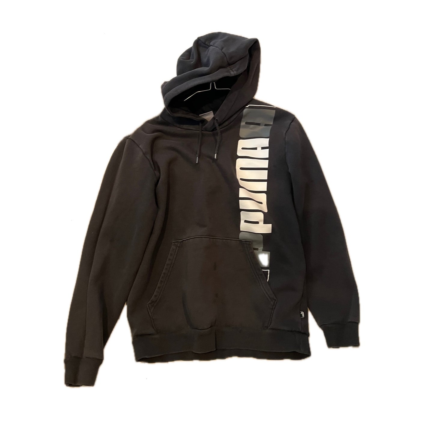 Puma – Sweat à capuche noir pour homme, taille M
