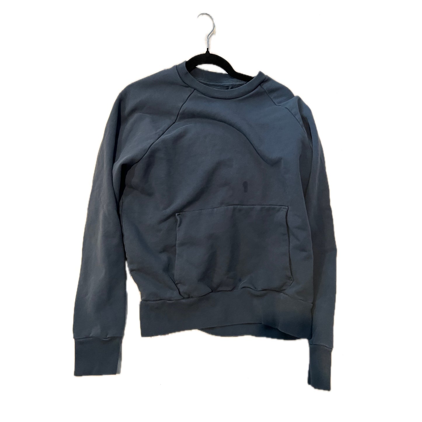 Everlane Sudadera de cuello redondo de algodón orgánico para hombre, talla grande
