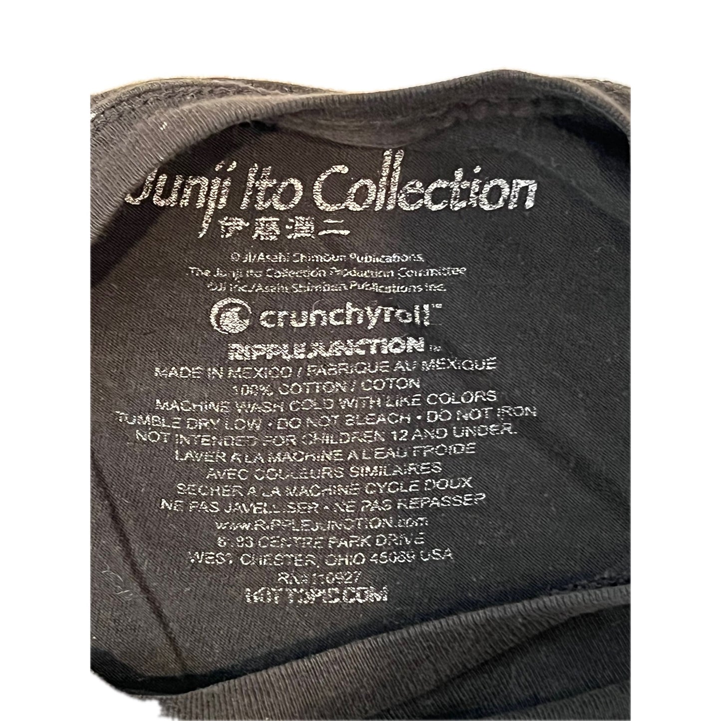 Junji Ito Collection Crunchyroll Anime T-Shirt Mens XL