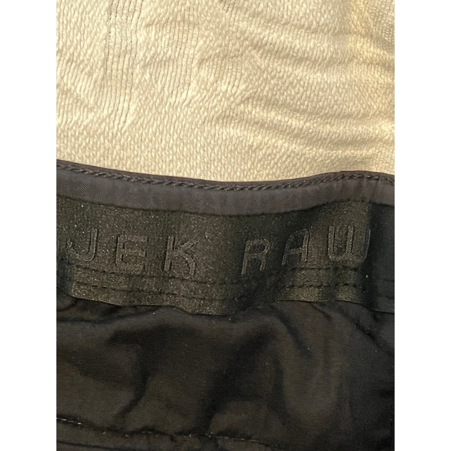Pantalon en jean brut noir Project homme 34x28