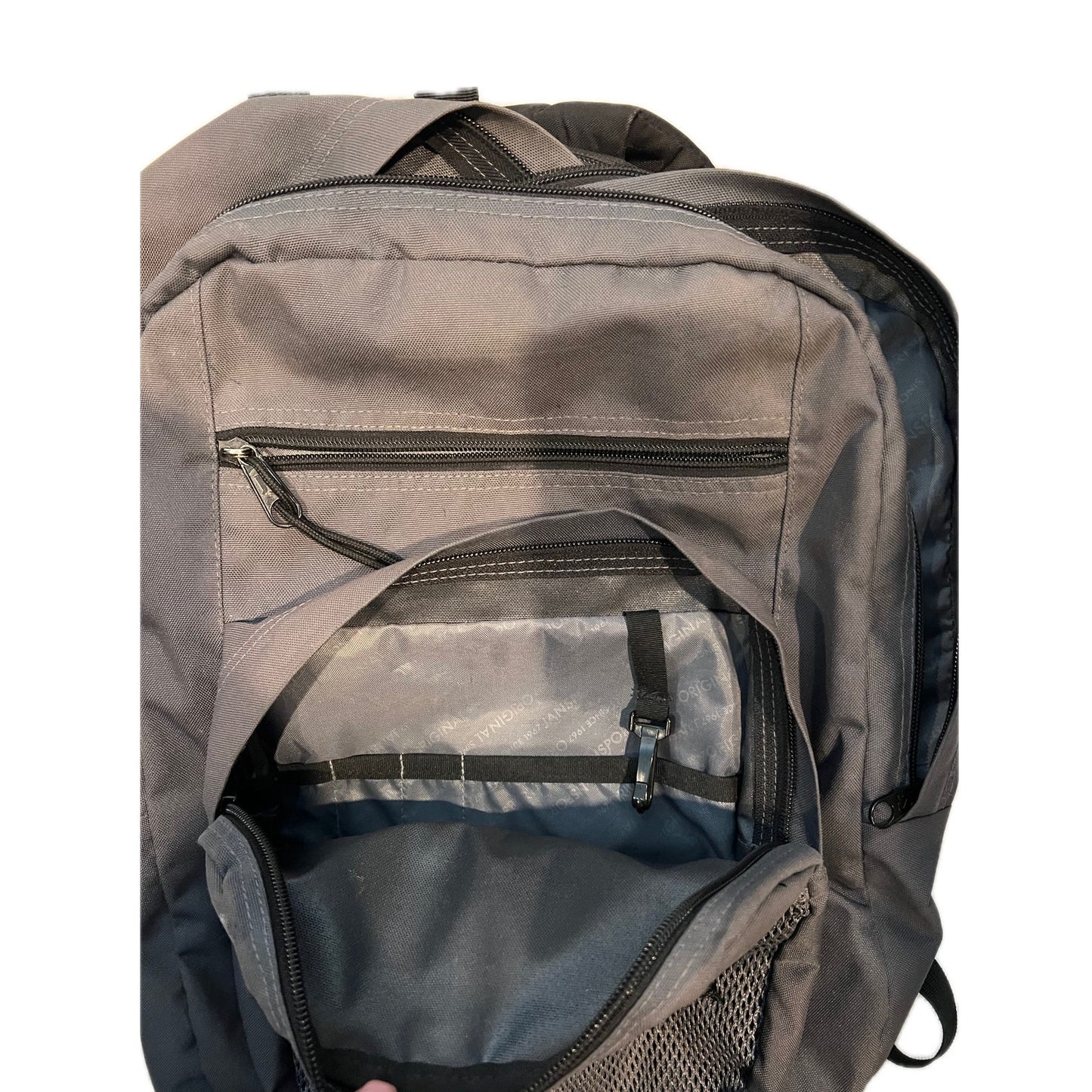 Sac à dos JanSport Big Campus Gris Noir