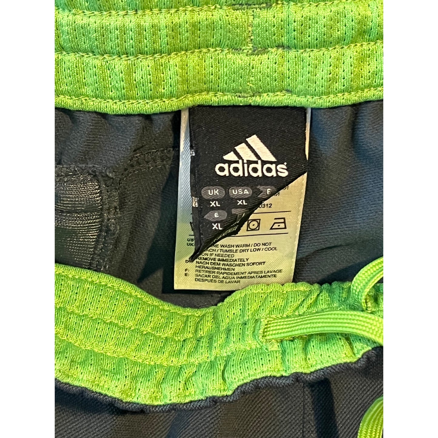 Bas de survêtement Adidas vert gris homme XL