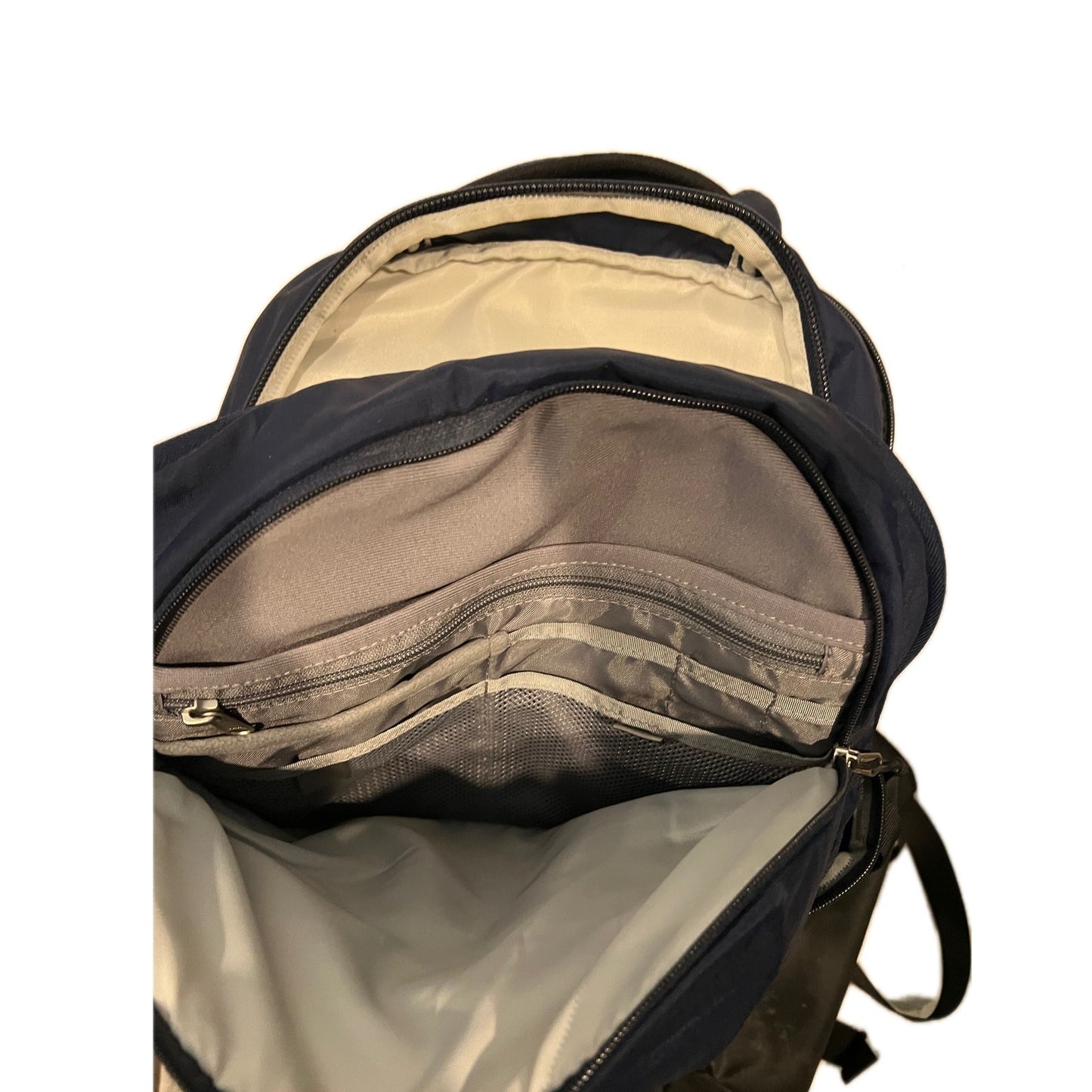 The North Face Surge Blue Black Backpack