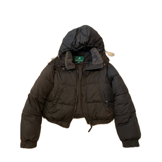 Veste courte bouffante noire Aeropostale Remixed Homme Taille M