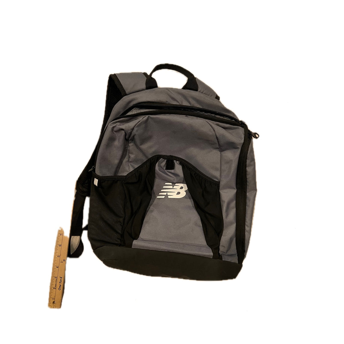New Balance Gray Black Backpack 21L