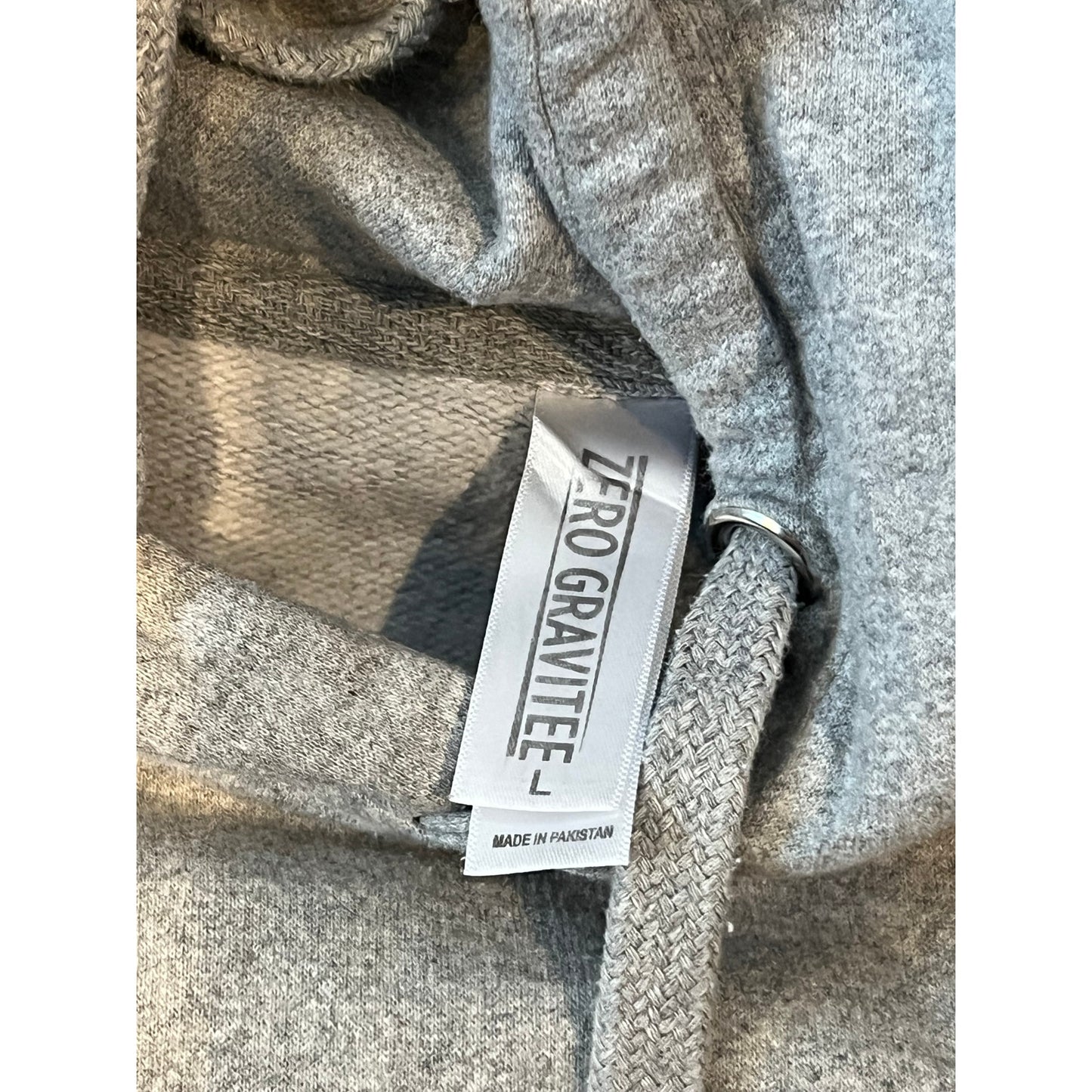 Zero Gravitee Unirted States Navy Gray Hoodie Mens Lar