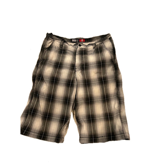 Southpole Dynamic Equipment Checked Shorts 34x12