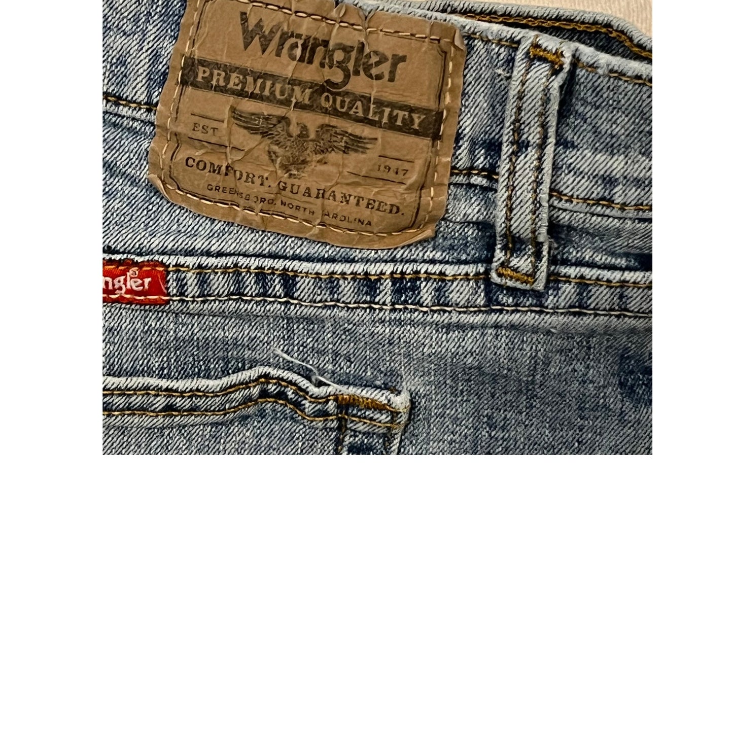 Wrangler Regular Fit Jeans Mens 38x30