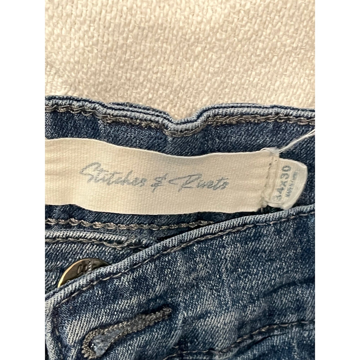 Stiches & Rivets Jeans Mens 34x30