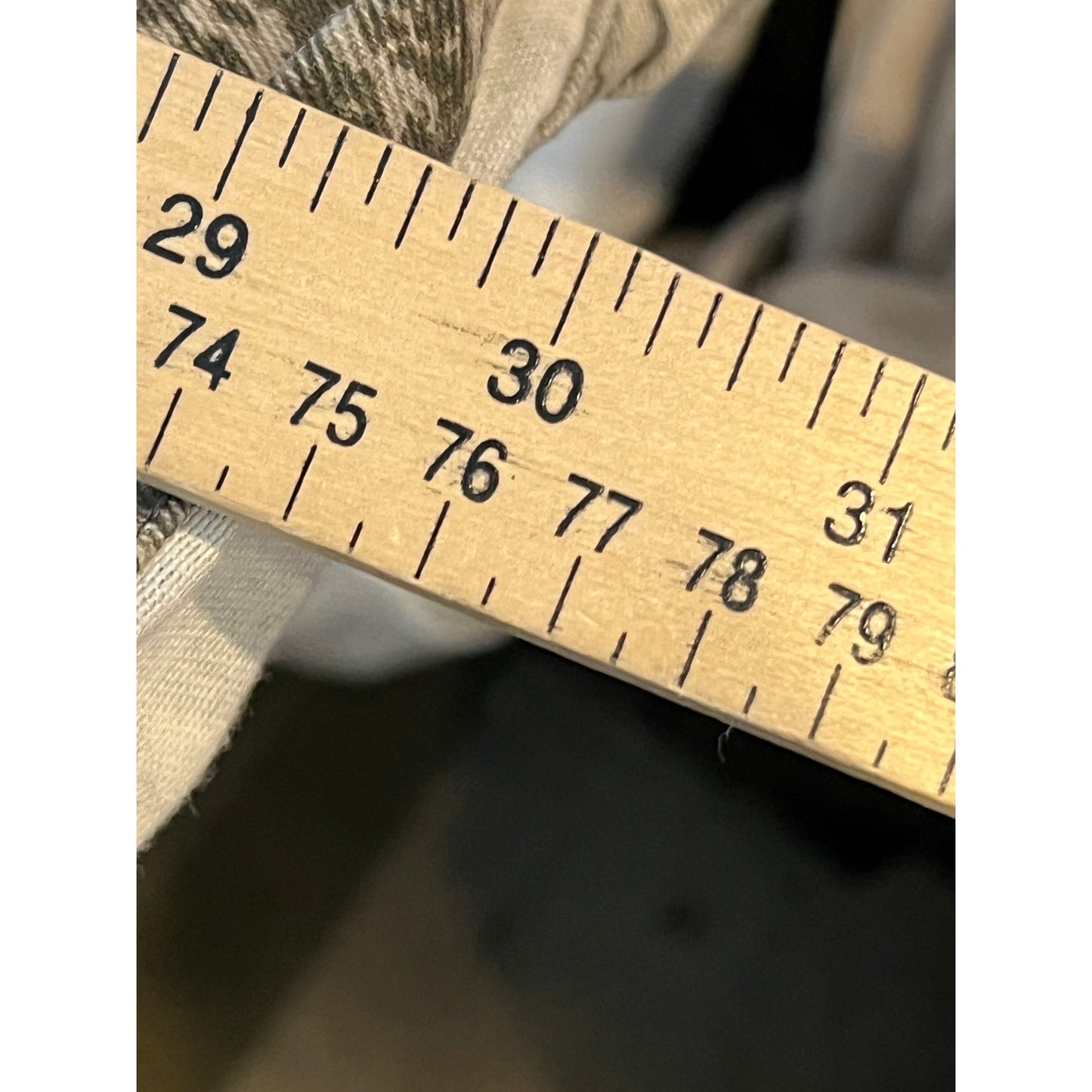 Fashion Nova Flared Cargo Mossy Oak Jeans Mens 32x28