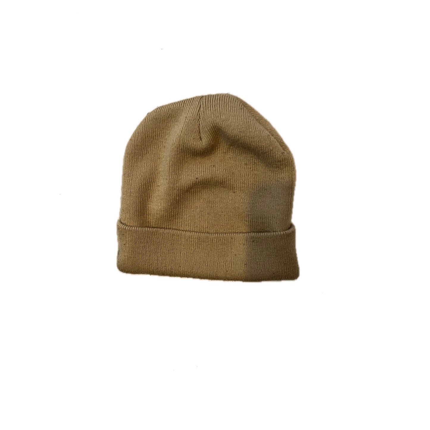 Dripping Candle Beige Acrylic Beanie One Size Fits All