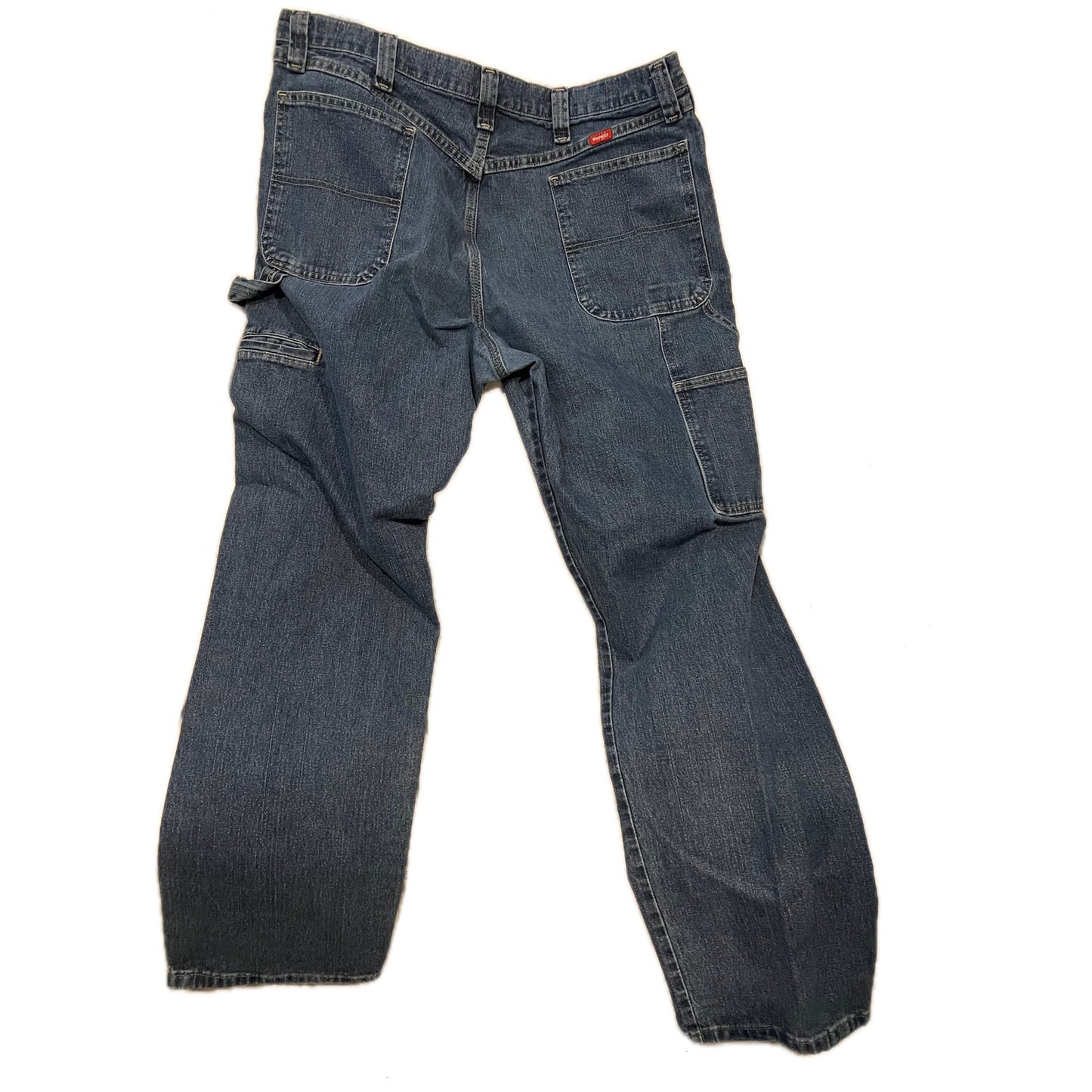 Wrangler Straight Fit Jeans Mens 38x34