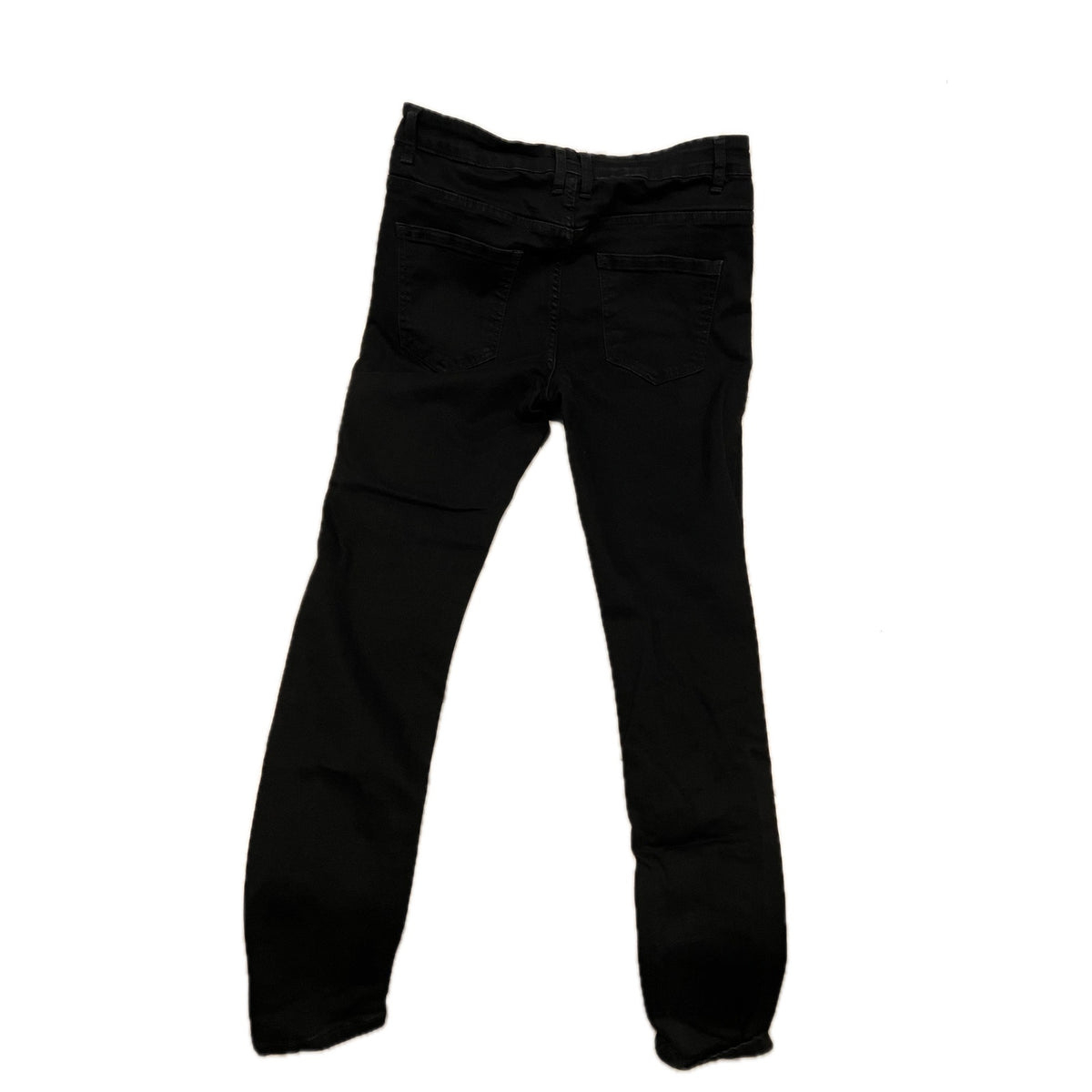 No Label Slim Fit Black Jeans 32x30