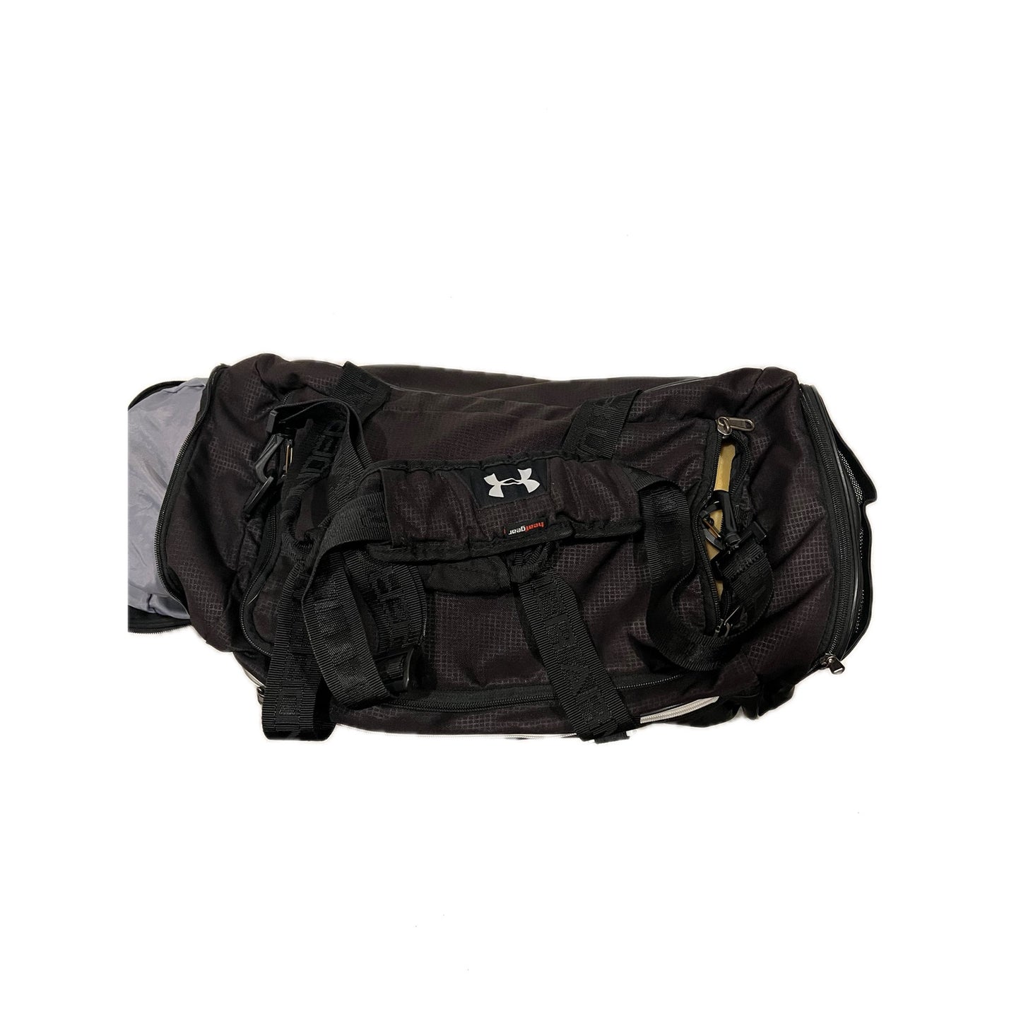 Under Armour Storm Black Duffel Gym Bag 20"x10"x10"