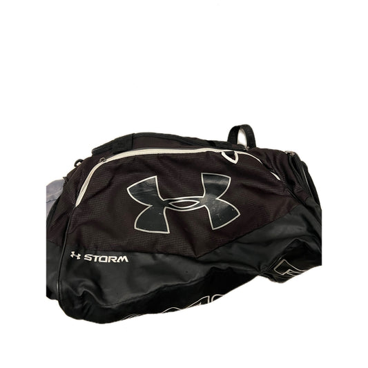 Under Armour Storm Black Duffel Gym Bag 20"x10"x10"