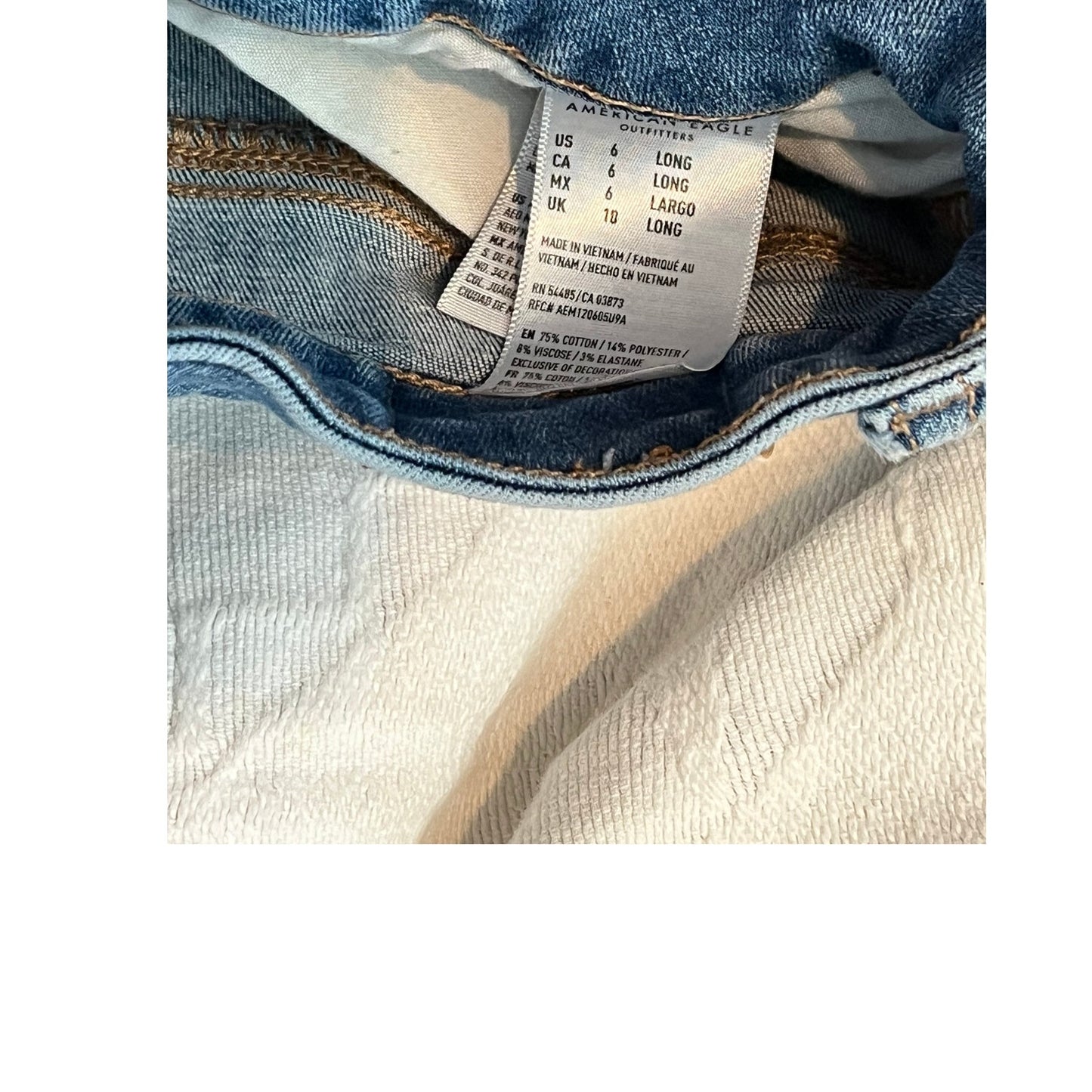 Jean super jegging American Eagle pour femme, taille 6