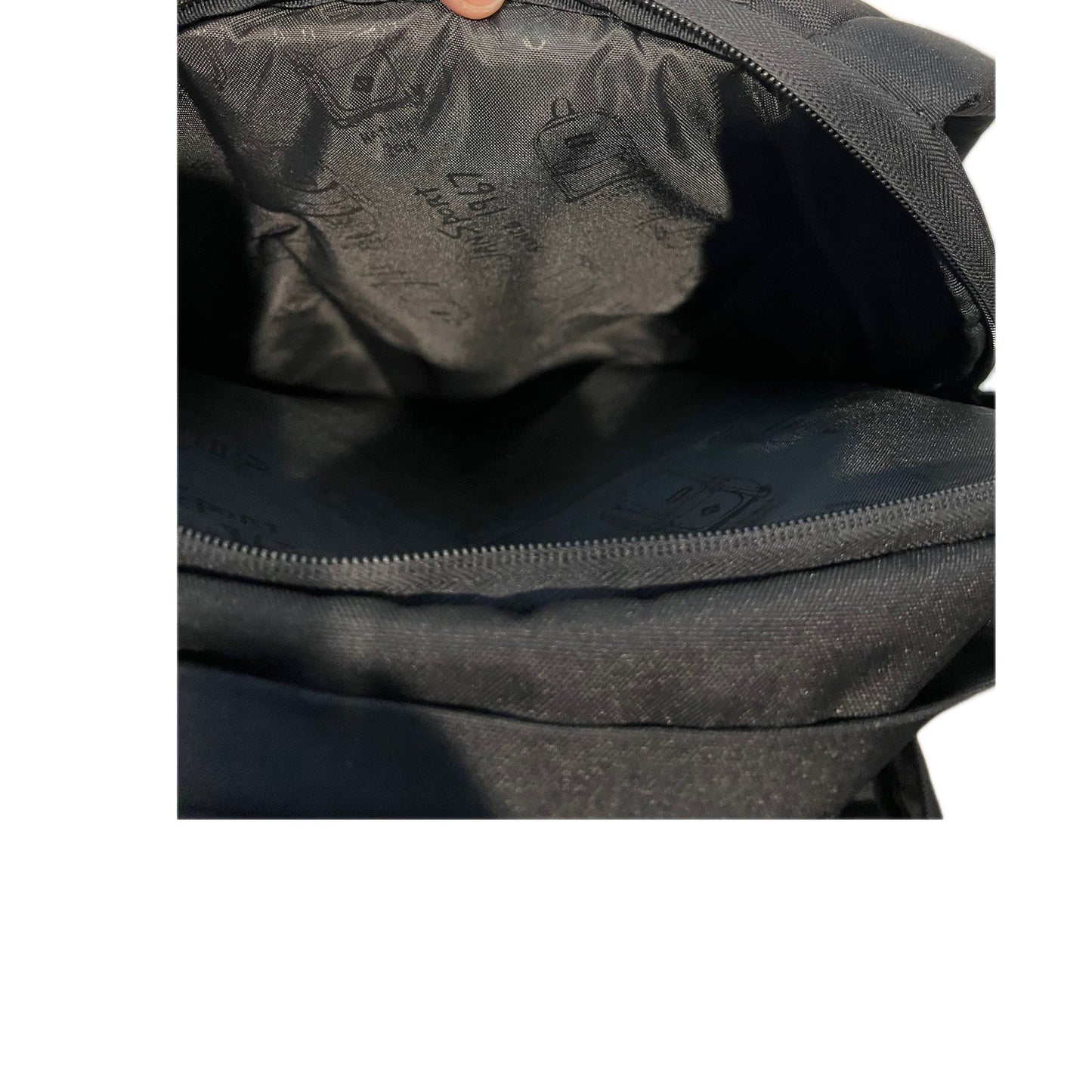 JanSport Big Student 3 Section Black Backpack