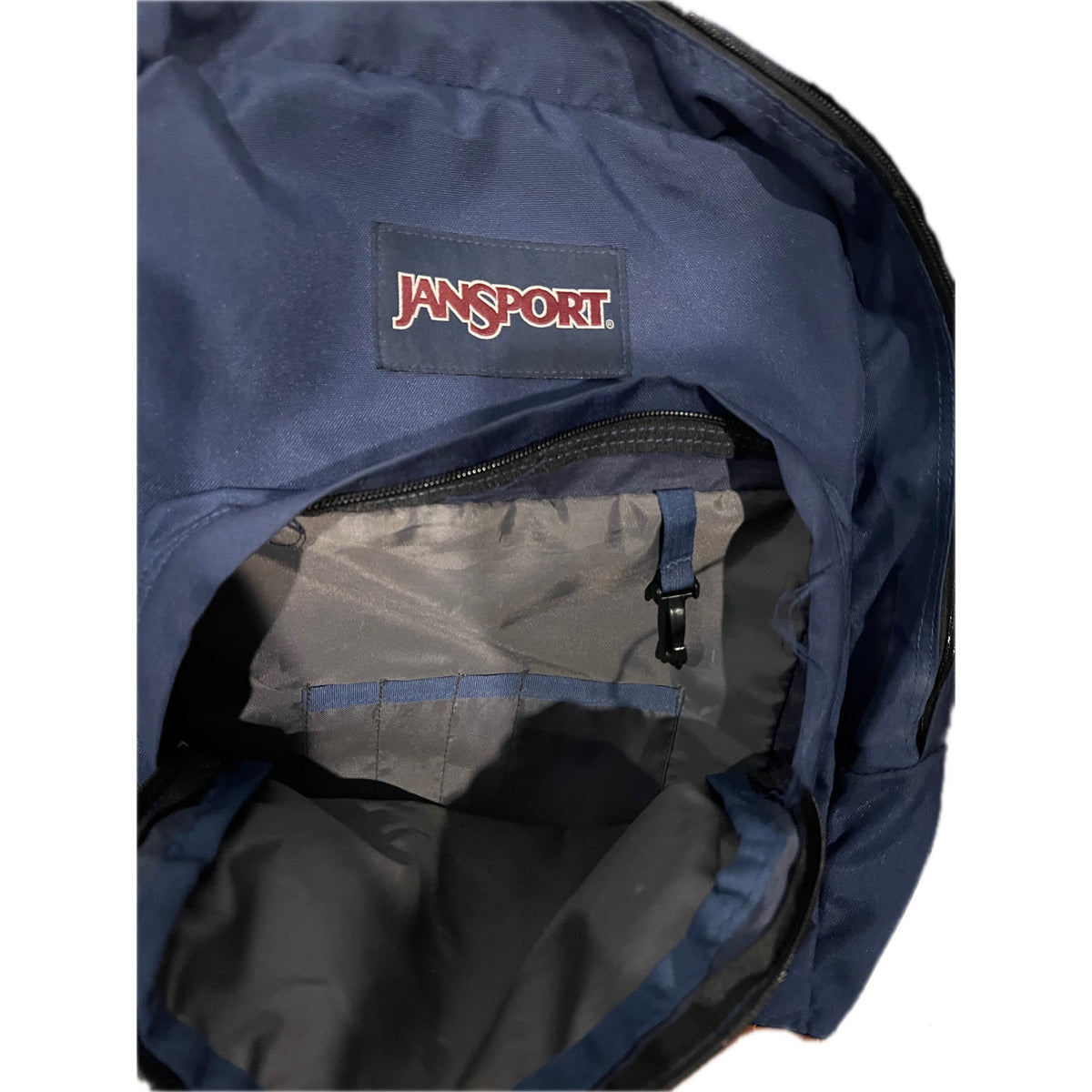 JanSport City View Blue Brown Backpack
