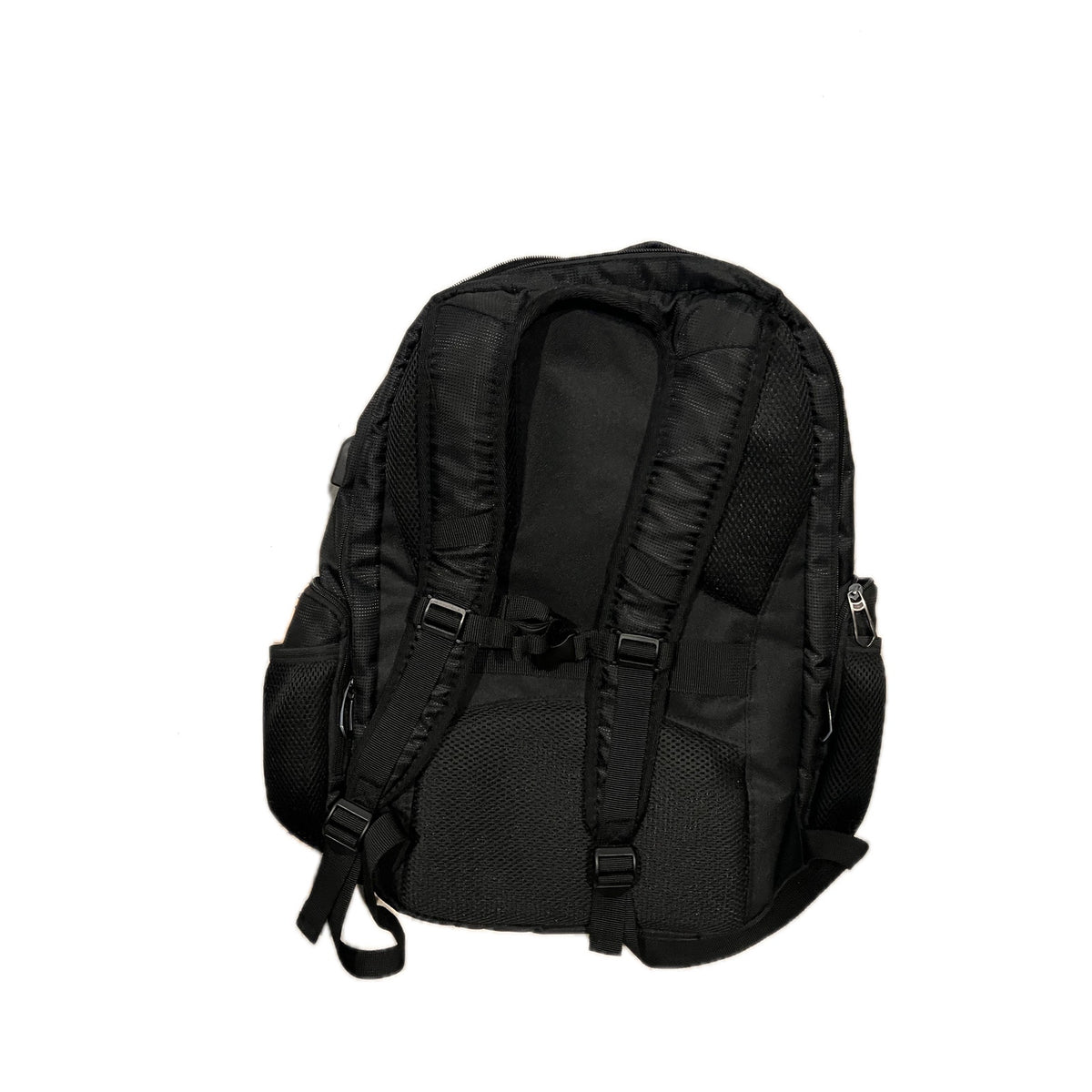 Water Resistant 17" Laptop Backpack Black w Corp Logo