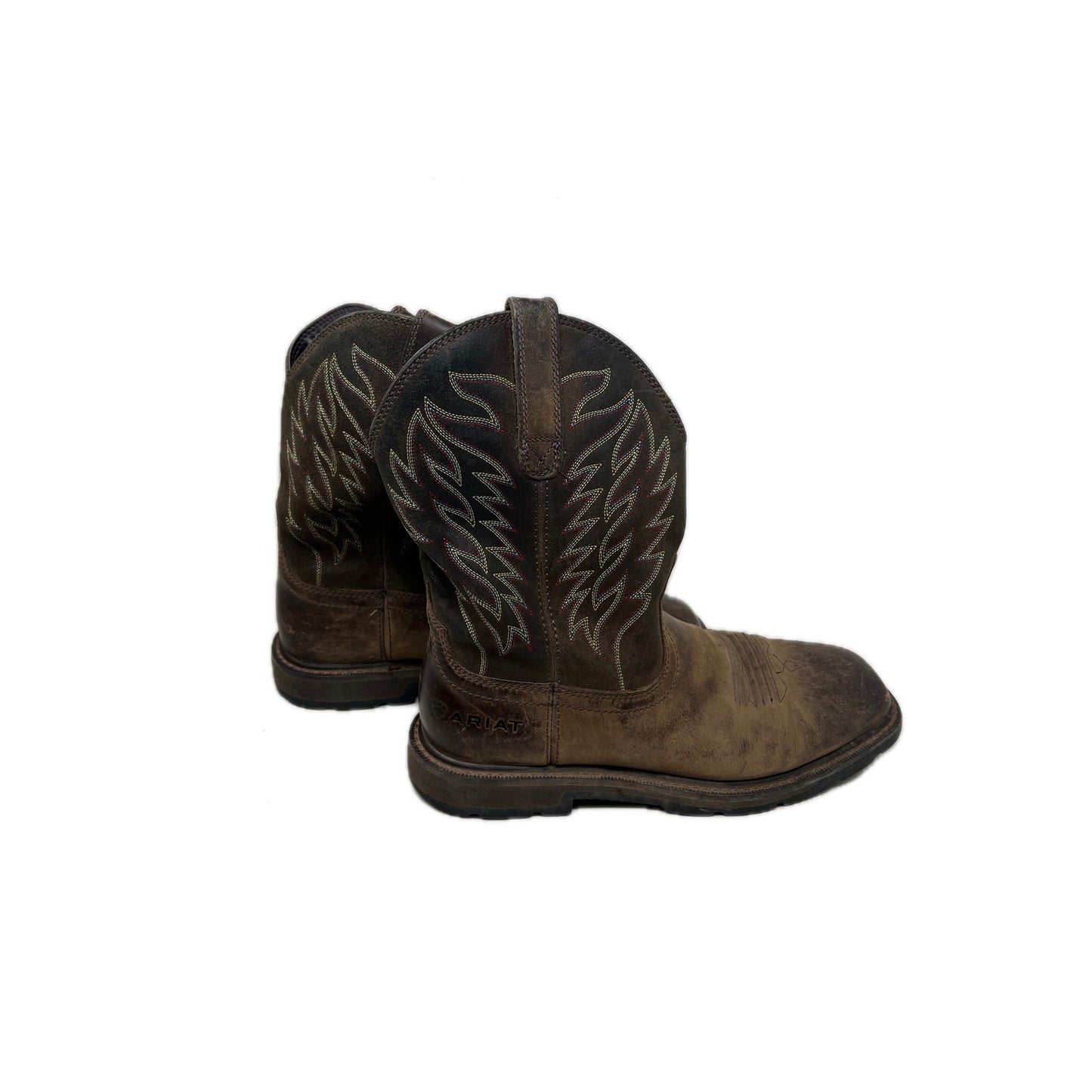 Ariat Groundbreaker Square Toe Work Boot – Men’s Western 9EE