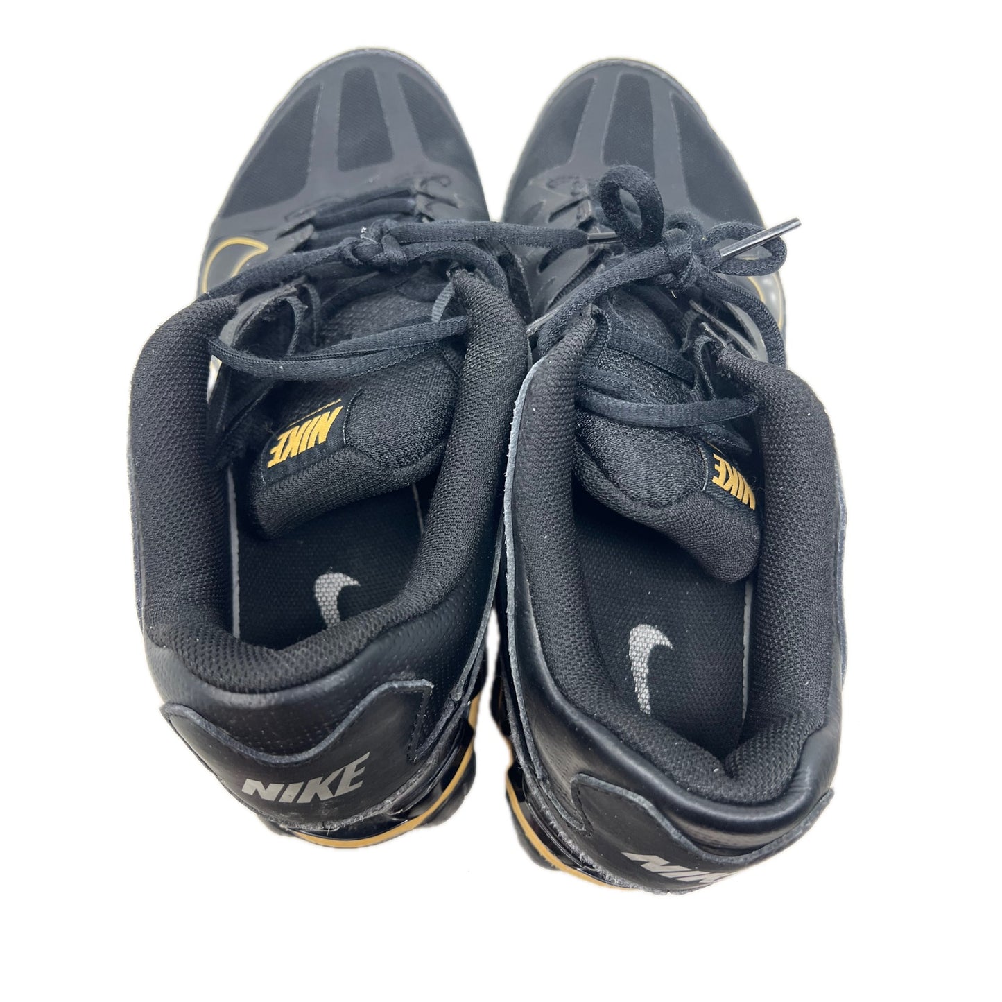 Nike Reax 8 TR Black Metallic Gold Mens 11