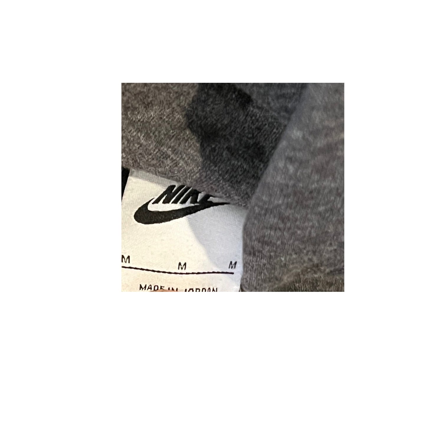 Nike Charcoal Gray Full Zip Hoodie Mens Med