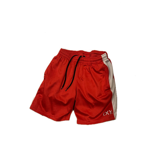 (X) Red Basketball Shorts Mens Small