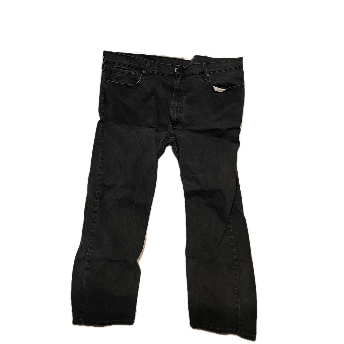 Levi's 502 Regular Taper Black Men's Jeans 46x32