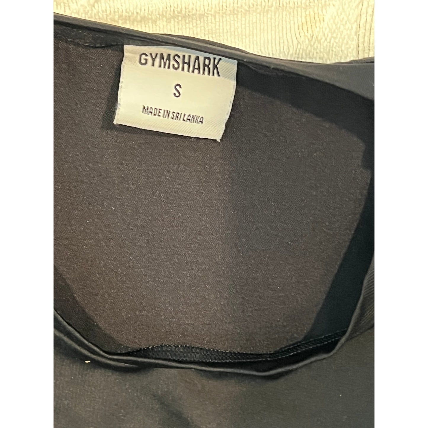 Gymshark Black Gray Sweat Wicking T-Shirt Mens S