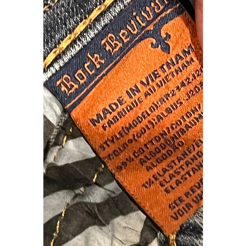 Rock Revival Albus Straight Jeans Distressed 33x33