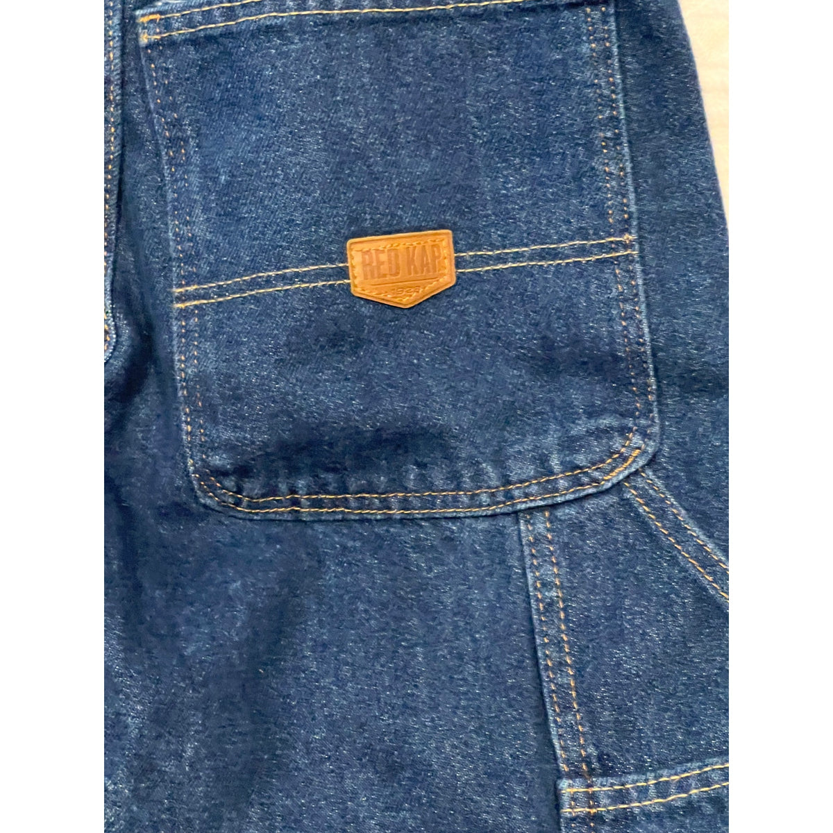 Red Kap Blue Carpenter Jeans Men's 28x28