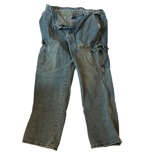 Manfinity Carpenter Work Jeans para hombre 36x30