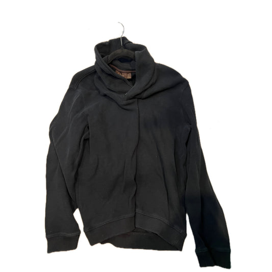 Tasso Elba Mens Black 1/4 Zip Pullover Sweater Large