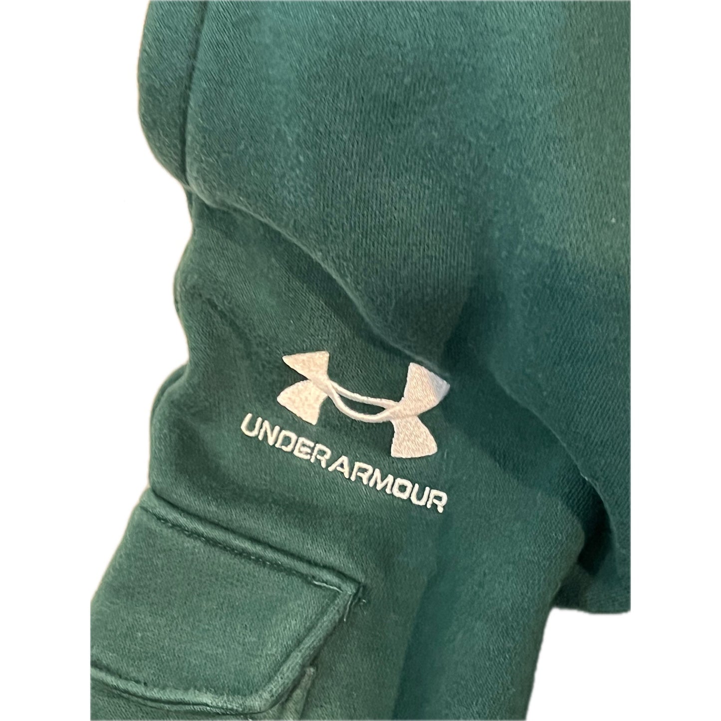 Under Armour Green Cargo Sweatpants Boys YXL