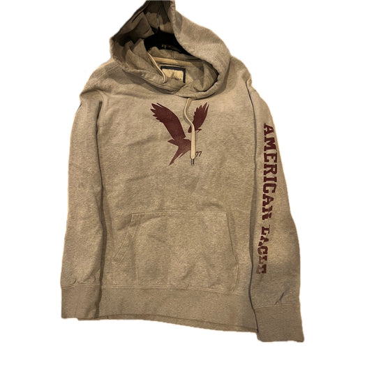American Eagle Hoodie Beige Super Soft Mens Large
