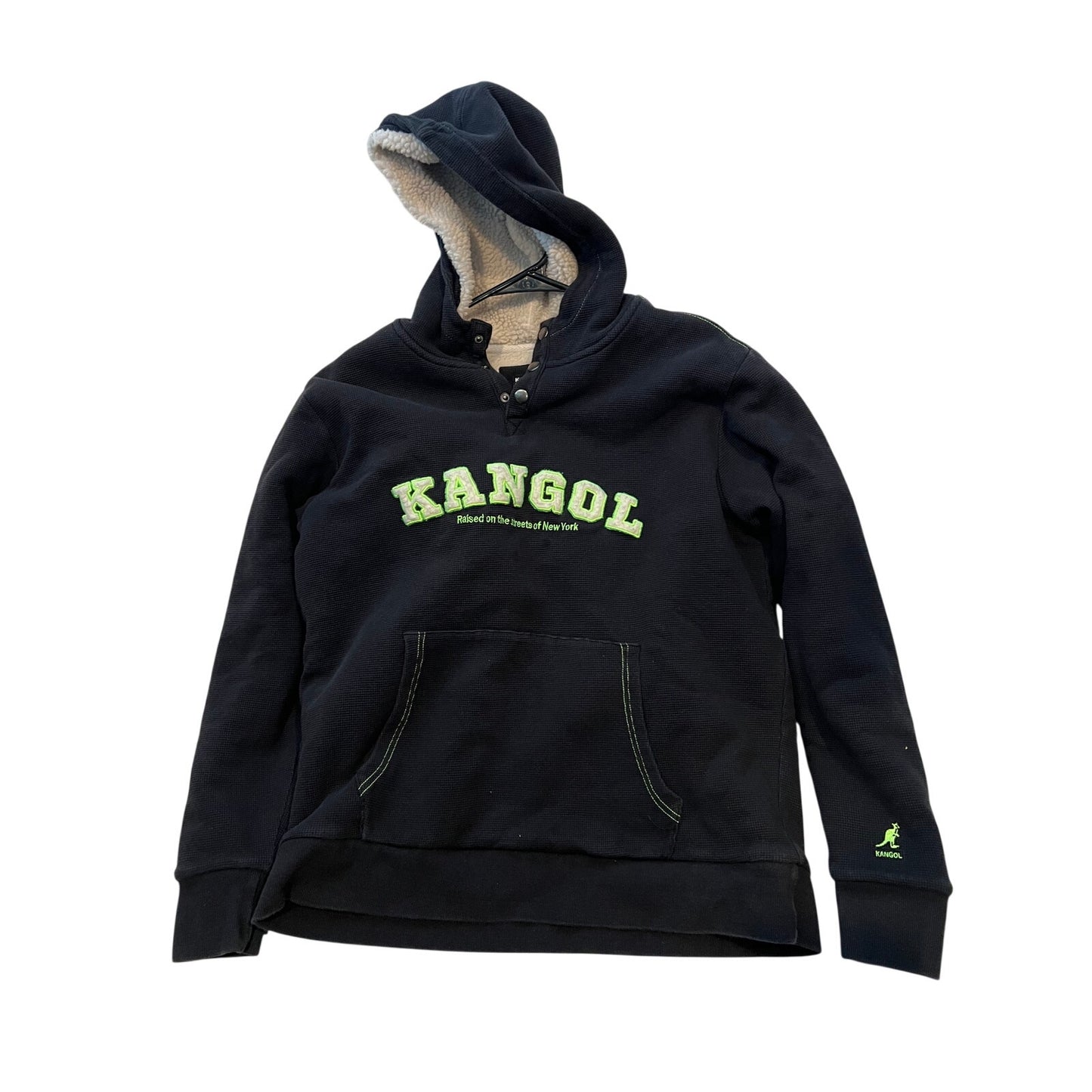 Kangol Born British Streeetwear Hoodie Homme Taille L