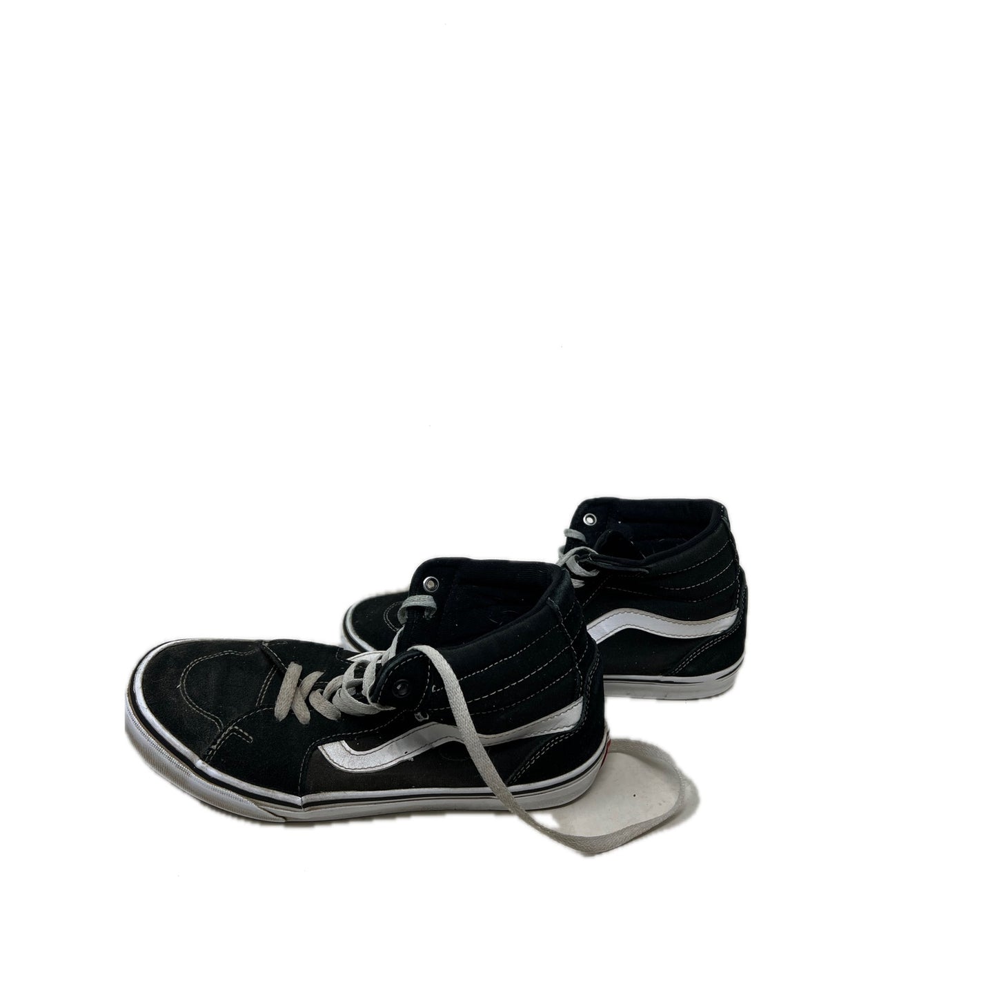 Vans Sk8-Hi chaussures de skate montantes noir blanc homme 8.5
