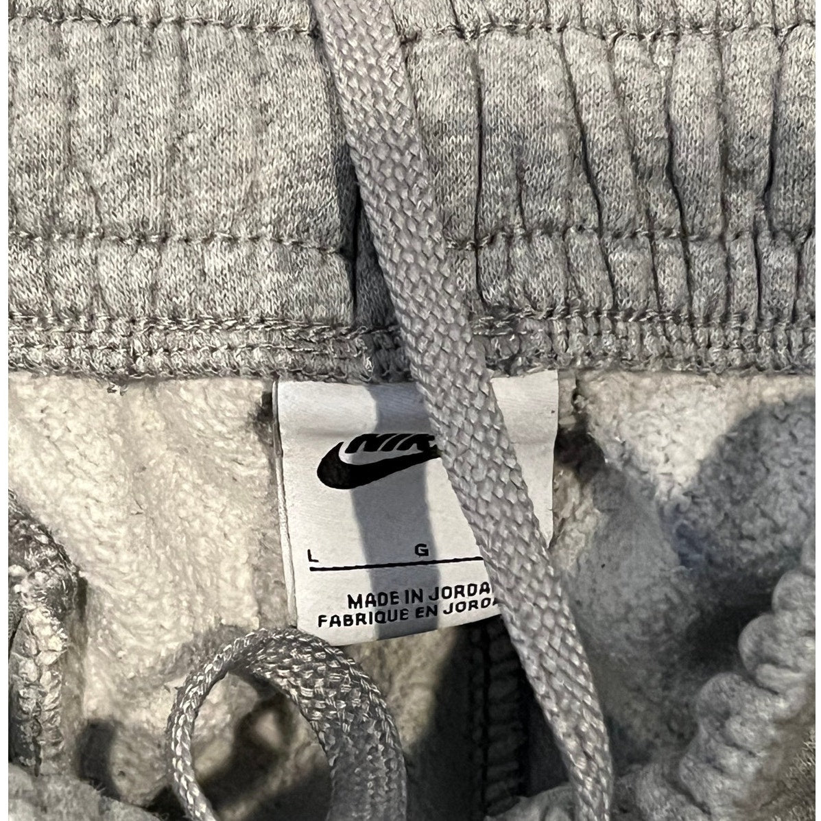 Nike Gray Cuffed Ankle Sweatpants Mens Large