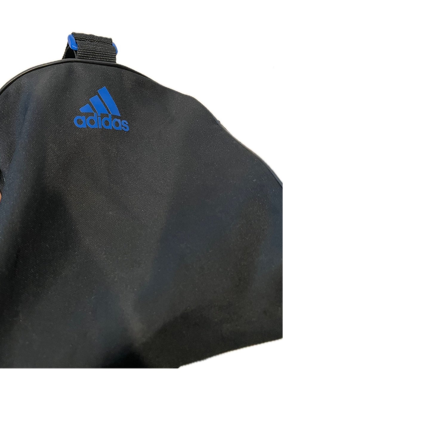 Adidas Defender Small 16"x10"x8" Black Purple Duffel Gym Bag